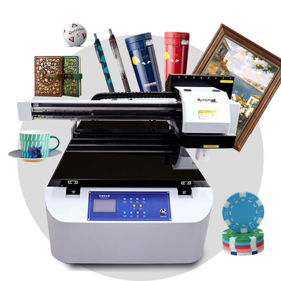 Hotels professional A1 size wide mulit colors wood cover uv tiles mobile phone 3d printer varnish printer