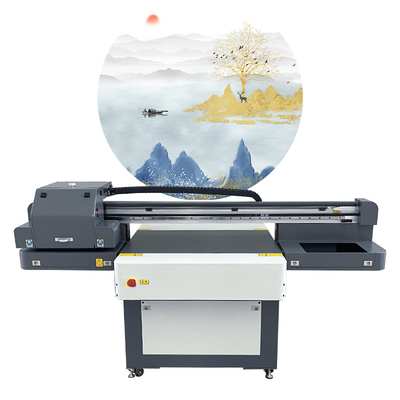 Ntek Indoor Outdoor Inkjet Advertising 3D Printer China 6090 UV Lenticular Flatbed UV Printer