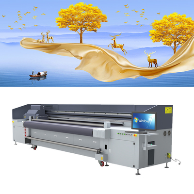 Building Material Stores NTEK Hybrid Large Flatbed UV 3D Printer and Roll to Roll Printer YC3200HR