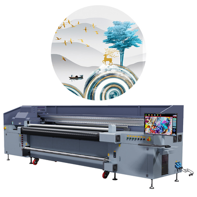 Indoor Outdoor Advertising Winscolor 2.5m Roll To Roll UV Printer Hybridi Printer YC2500HR