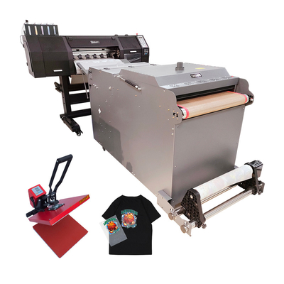 Hotels DTF Printer Printing Machine Wide Film Roll To Roll 24 Inch Flip Powder 2 60cm Main Machine 60cm T-shirt 4 A3 Dtf Printer